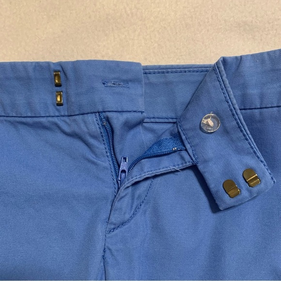 Lilly Pulitzer size 0 EUC Crop Ankle Pants Blue - Picture 2 of 9